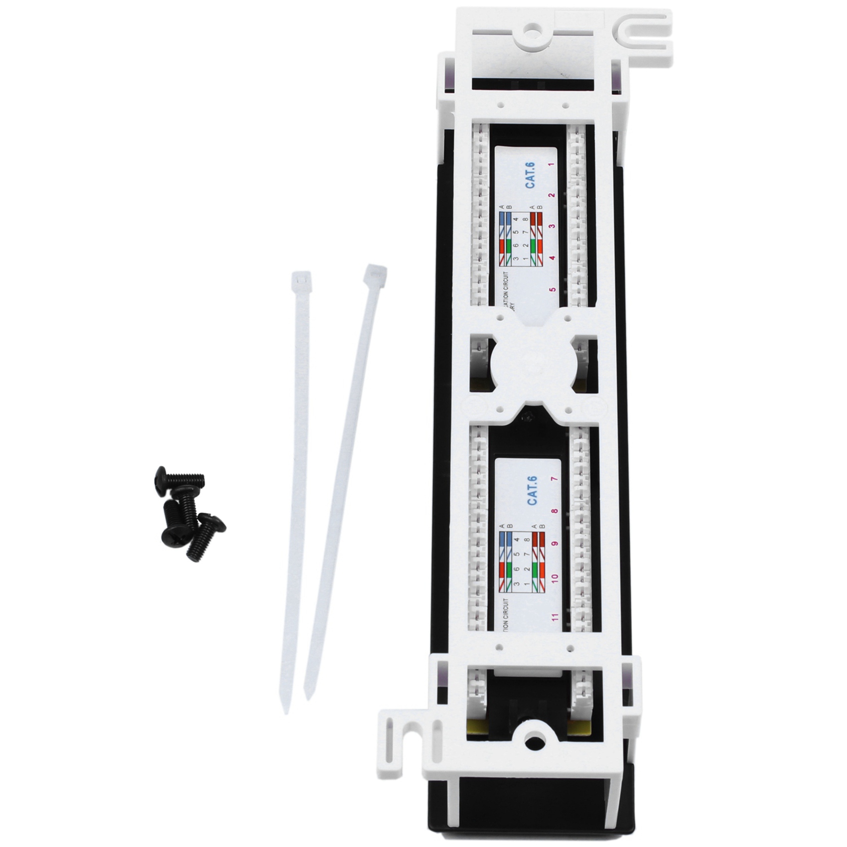 Patch Panel Cat6 - M51K-2X Network Tool Kit 12 Port