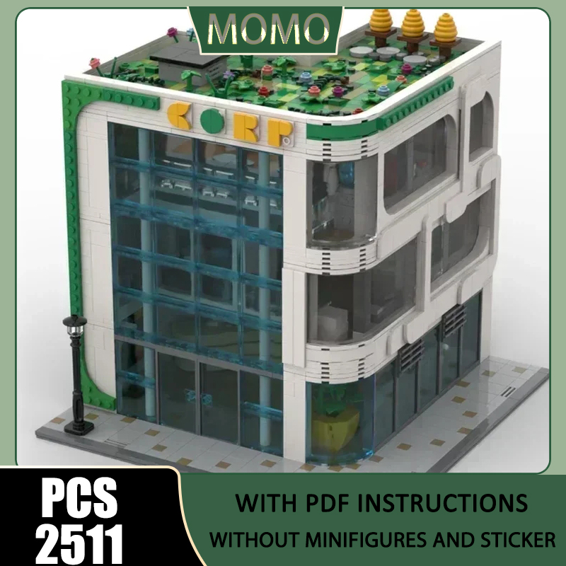 Office Technologies - Street View Model Moc Building Bricks