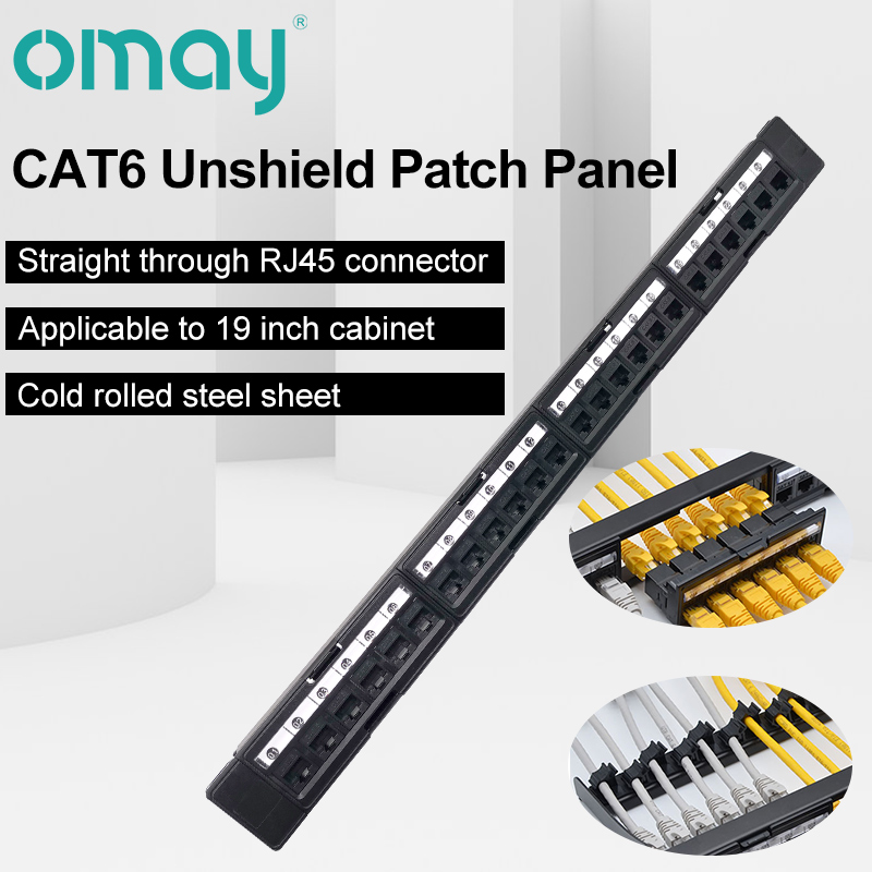 Patch Panel Cat6 - OMAY - 19 