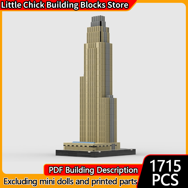 Office Technologies - City Street View Model MOC Building