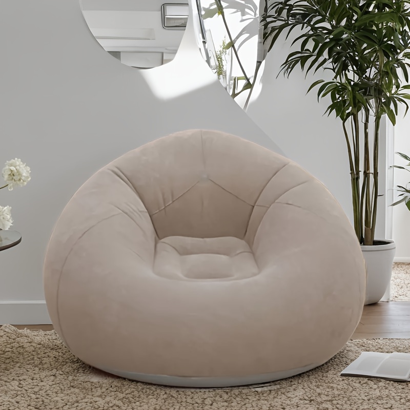 Office Technologies - Flocked PVC Inflatable Sofa Chair -