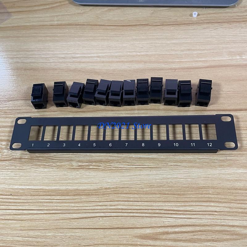 F3KE 12 Port CAT6 RJ45 Pass-Th - Patch Panel Cat6 review and price