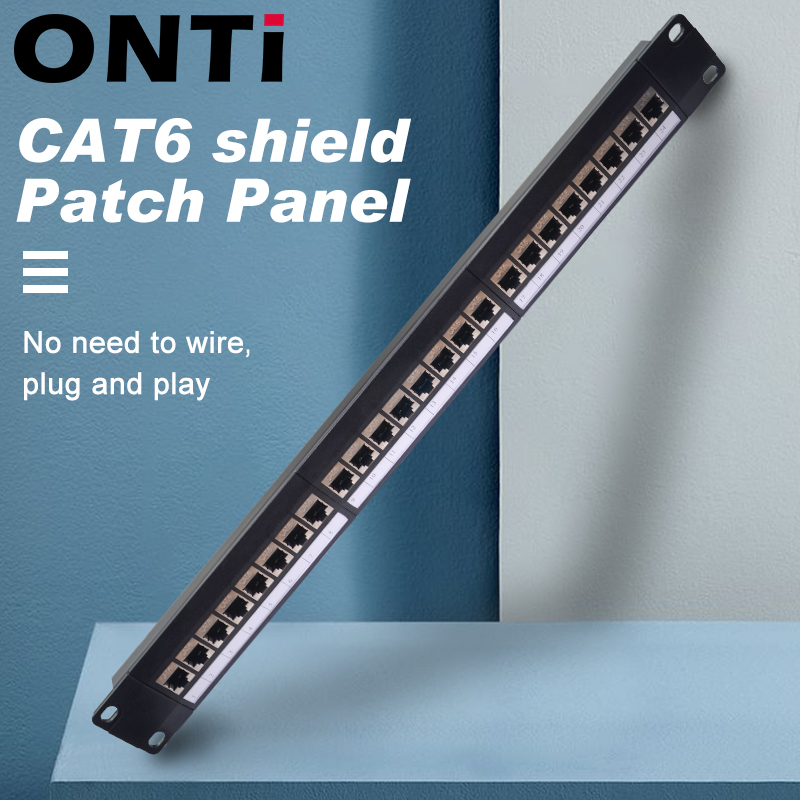 ONTi 19in 1U Rack 24 Port CAT6 - Patch Panel Cat6 review and price