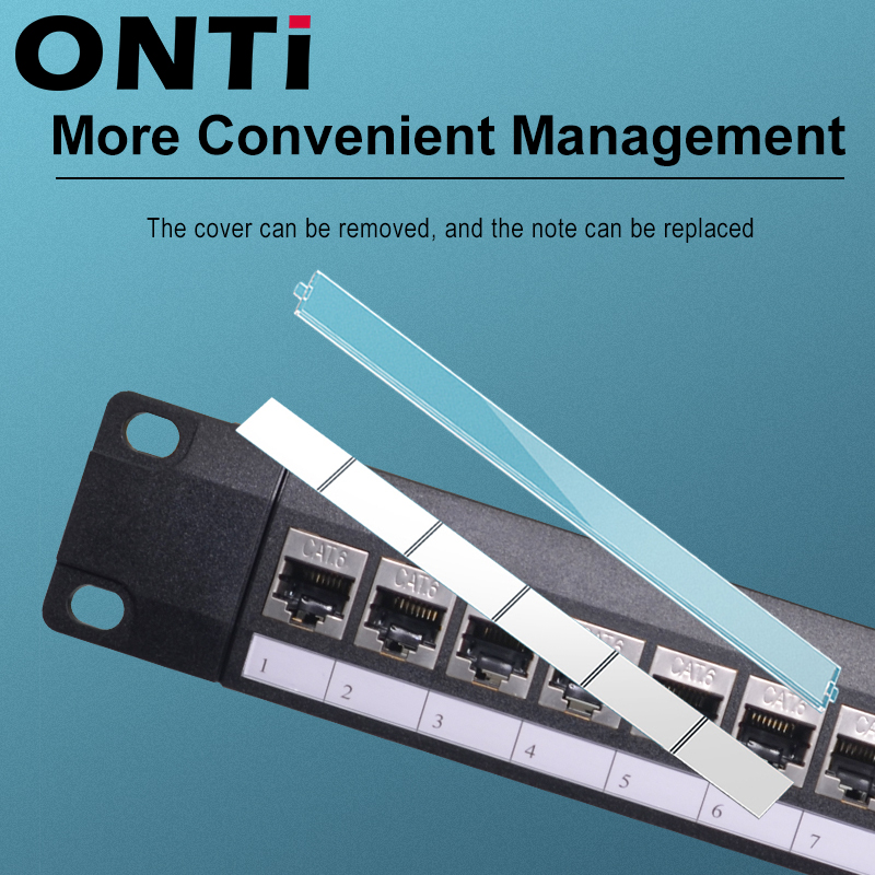 ONTi 19in 1U Rack 24 Port CAT6 - Patch Panel Cat6 review and price