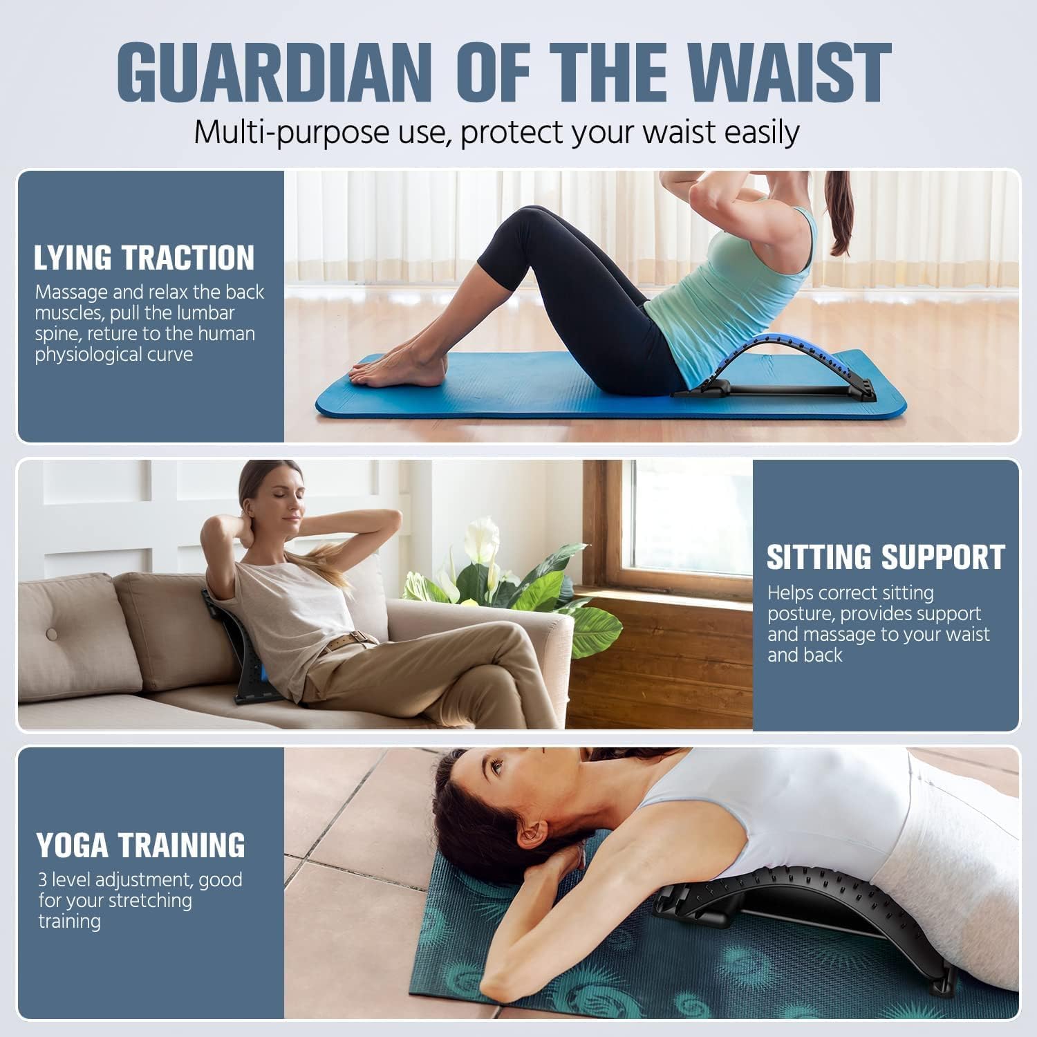 Multi-Level Back Stretching De - Office Technologies review and price