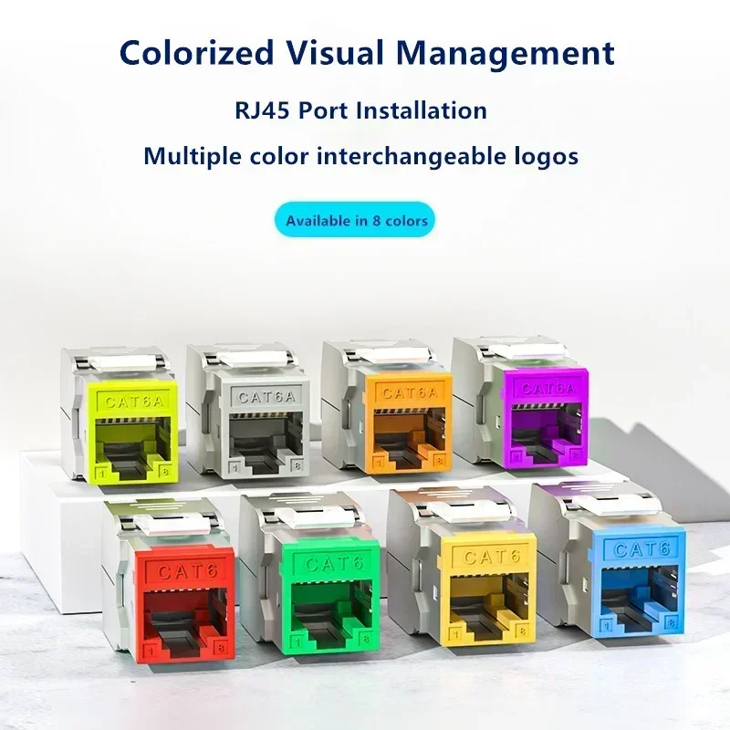CAT6A Cat6 6 6A RJ45 Connector - Patch Panel Cat6 review and price