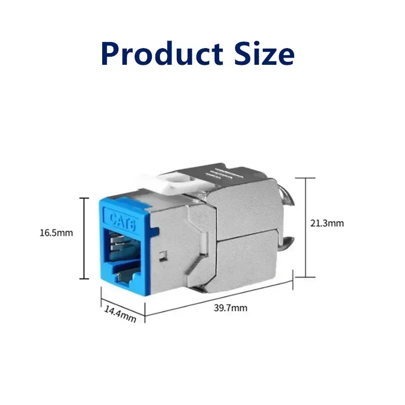 CAT6A Cat6 6 6A RJ45 Connector - Patch Panel Cat6 review and price