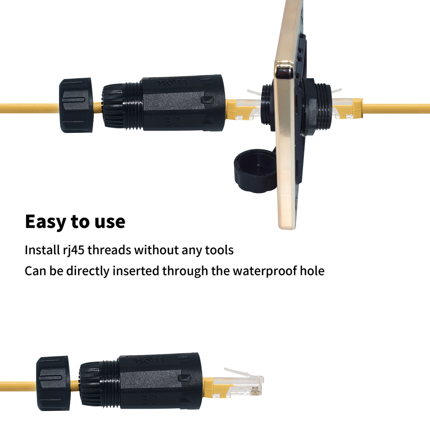 YXY Rj45 Waterproof Connector  - Patch Panel Cat6 review and price