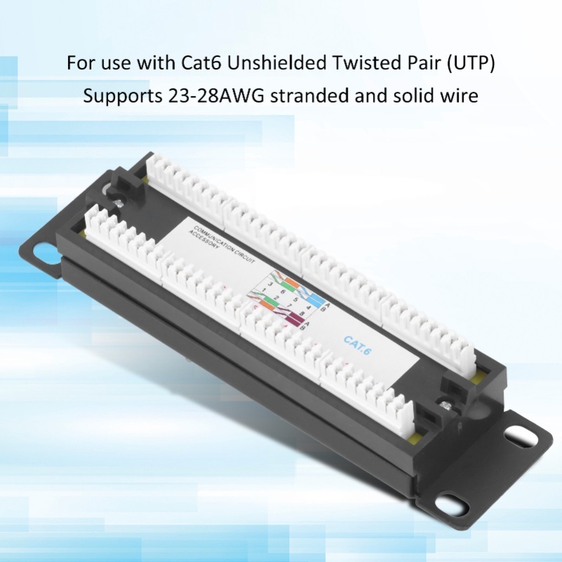 8 Ports Wall Mount Network Pat - Patch Panel Cat6 review and price