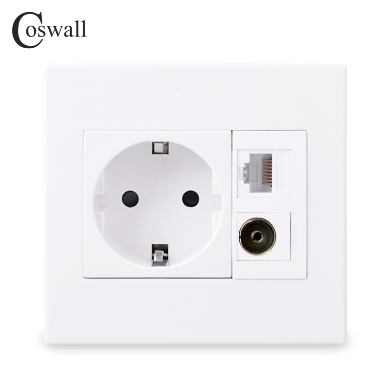 Coswall PC Panel 16A EU Wall P - Patch Panel Cat6 review and price