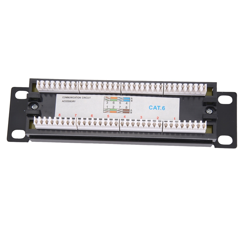 CAT6 8 Ports Patch Panel Rack  - Patch Panel Cat6 review and price