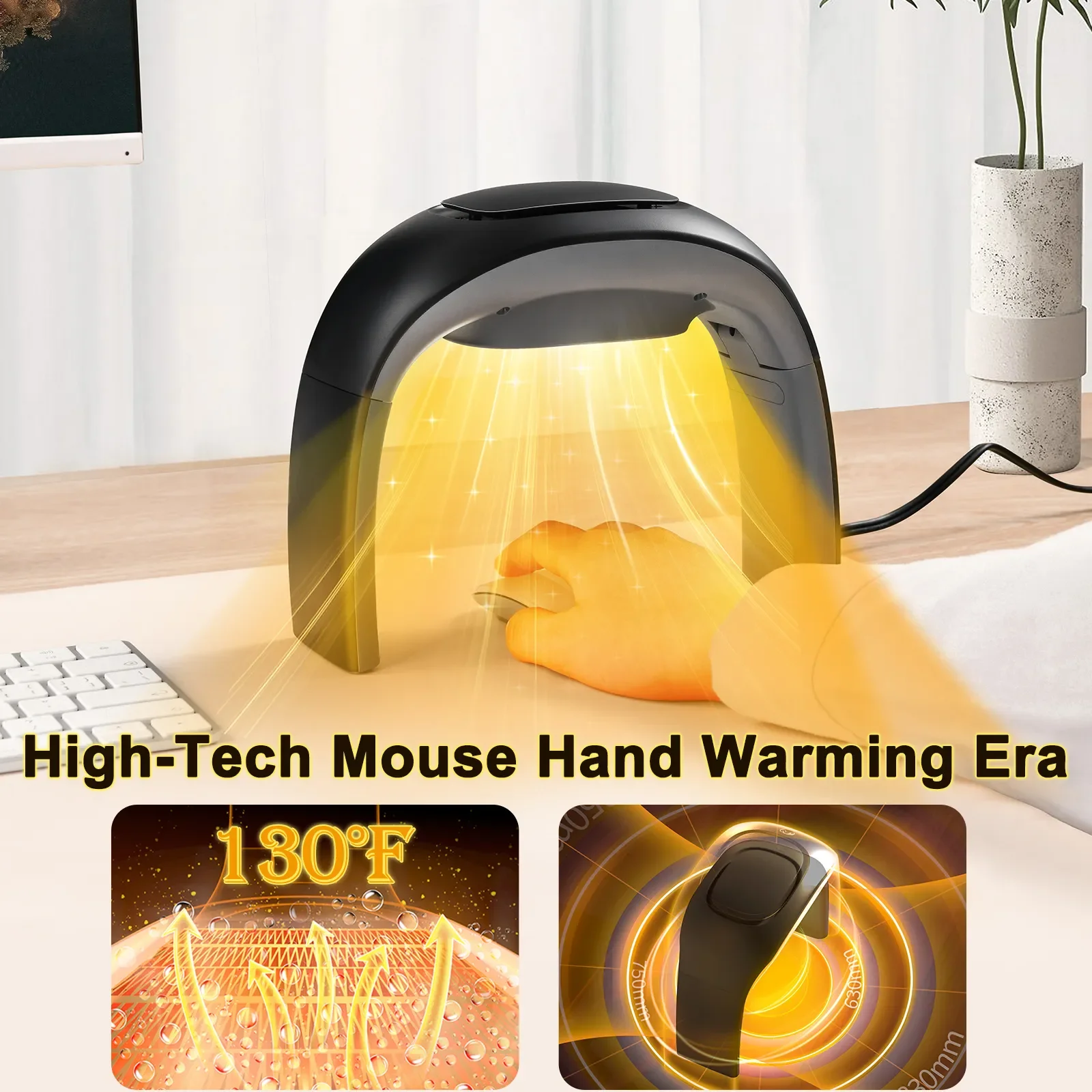 Eary Portable Winter Mouse Han - Home Office Tech Uk review and price