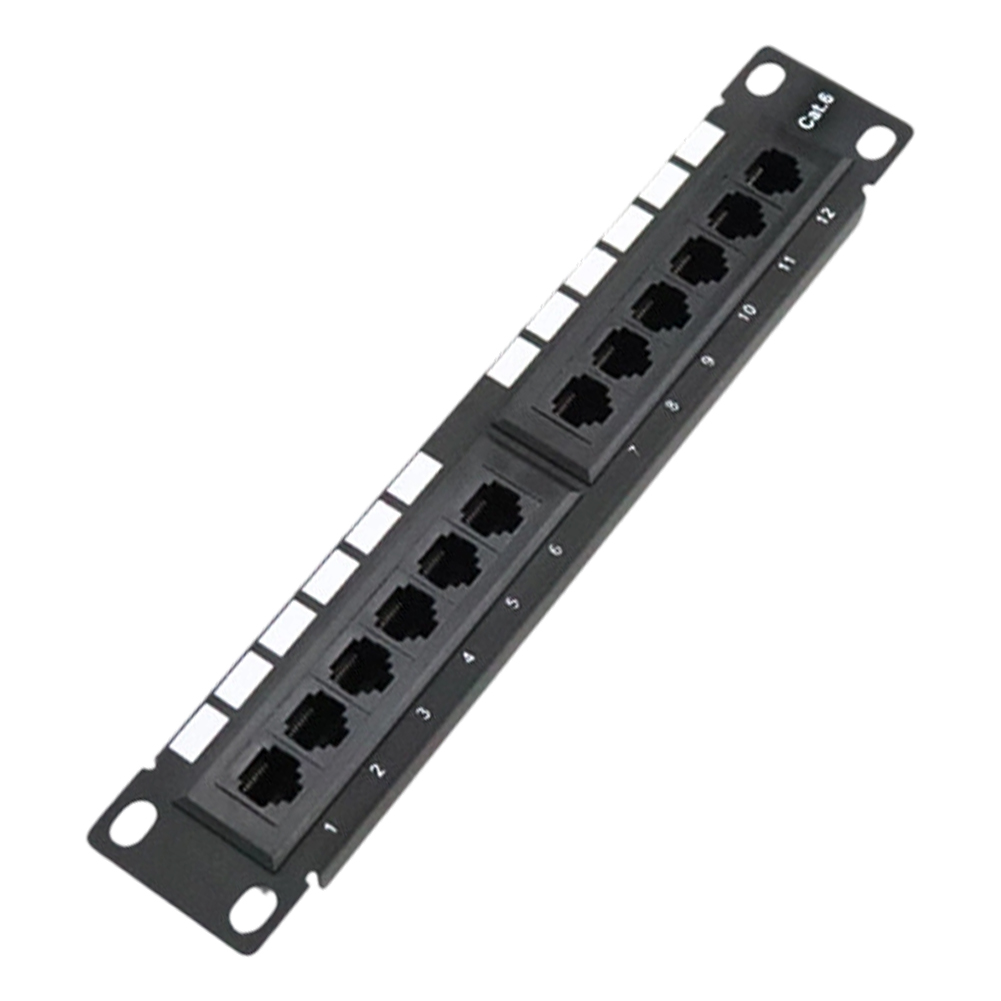 12 Port CAT5A CAT6 Wall Mount  - Patch Panel Cat6 review and price