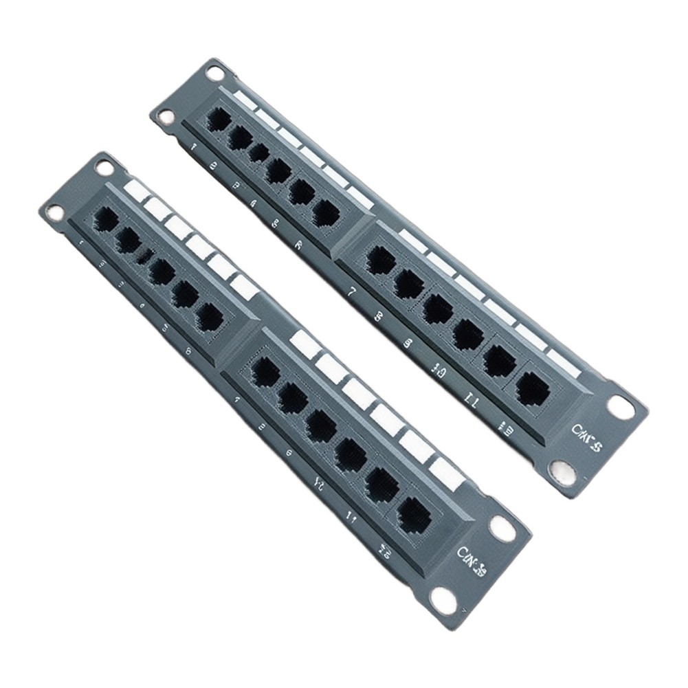 12 Port CAT5A CAT6 Wall Mount  - Patch Panel Cat6 review and price