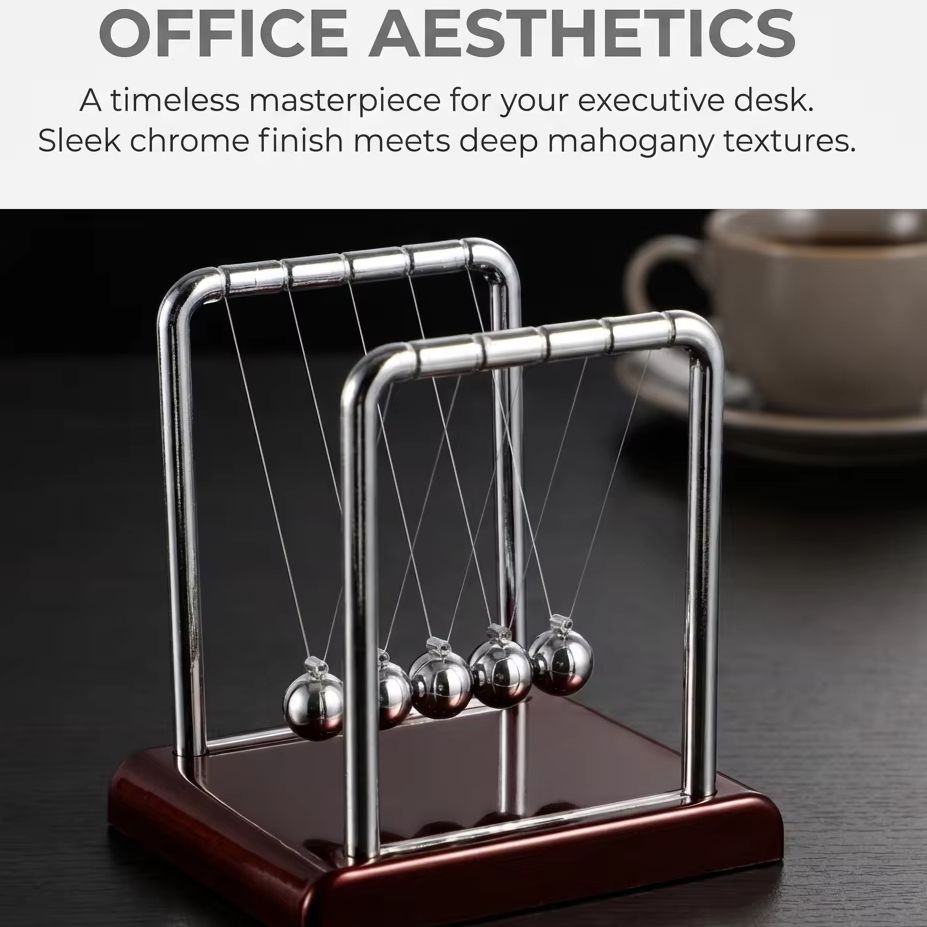 Newton Cradle Balance Pendulum - Office Technologies review and price
