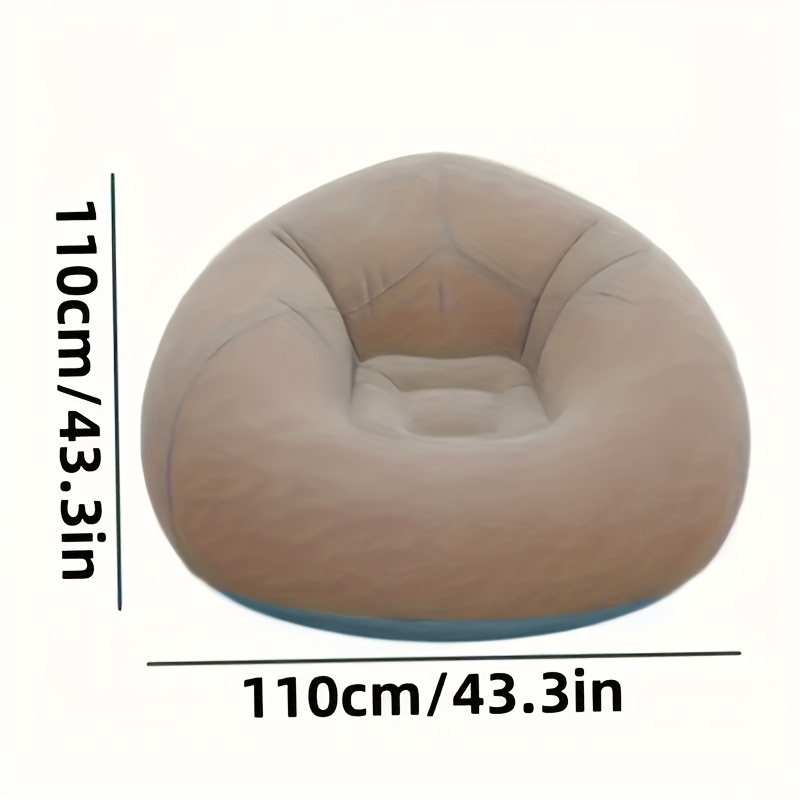 Flocked PVC Inflatable Sofa Ch - Office Technologies review and price